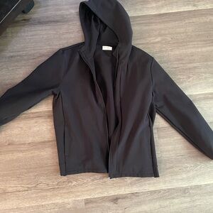 Black Hooded Jacket